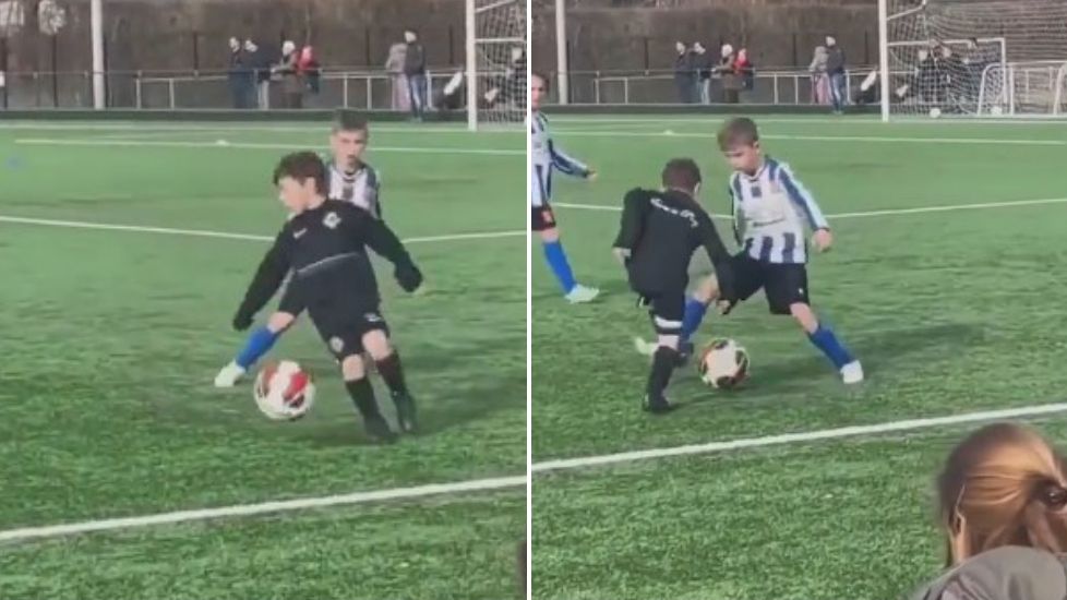 KAKAV OTAC, TAKAV SIN Sin Lea Mesija briljirao na terenu (VIDEO)