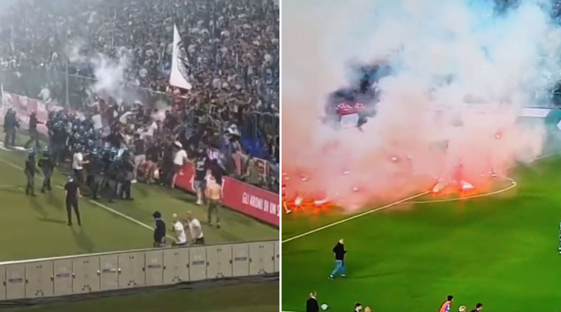 HAOS U ITALIJI Navijači Breše palili automobile i pravili zasjede igračima nakon što su ispali iz Serije B (VIDEO)