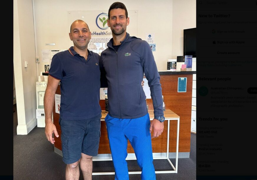 RADIO SA MNOGIM SPORTISTIMA Đoković ima novog člana tima, evo ko je poznati doktor