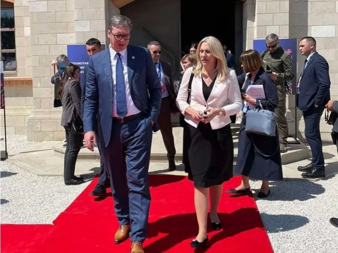 "ČVRSTO STOJIMO UZ BRATSKU SRBIJU" Cvijanović razgovarala sa Vučićem: Uvijek i na svakom mjestu