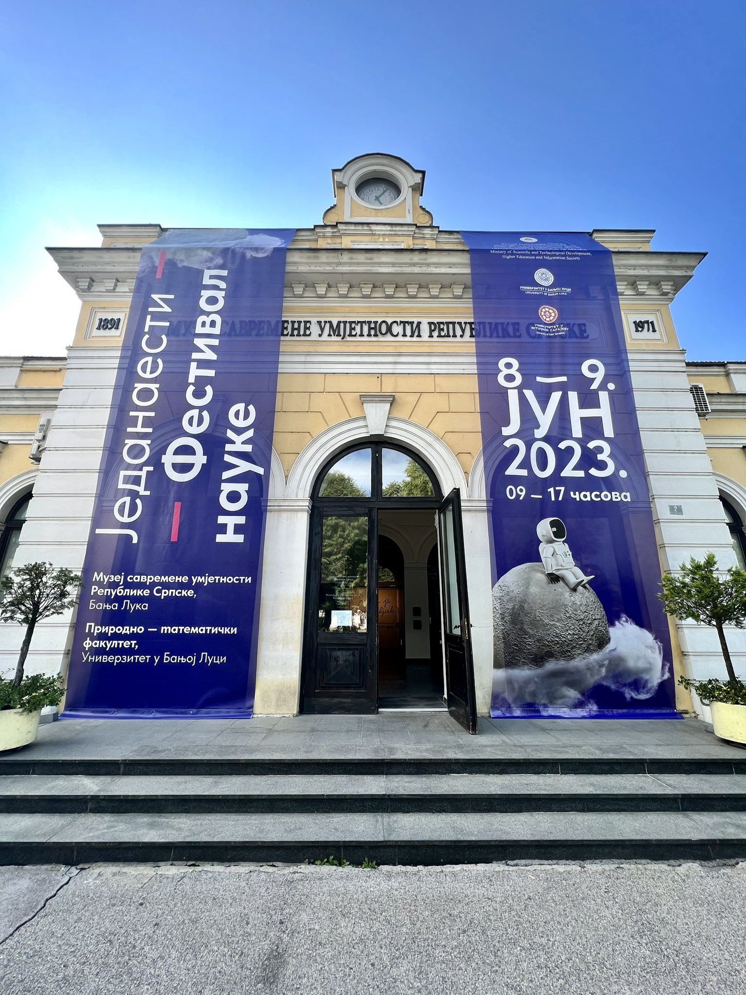 POČINJE FESTIVAL NAUKE U BANJALUCI Pred posjetiocima 100 eksponata, eksperimenti, projekcije u planetarijumu...
