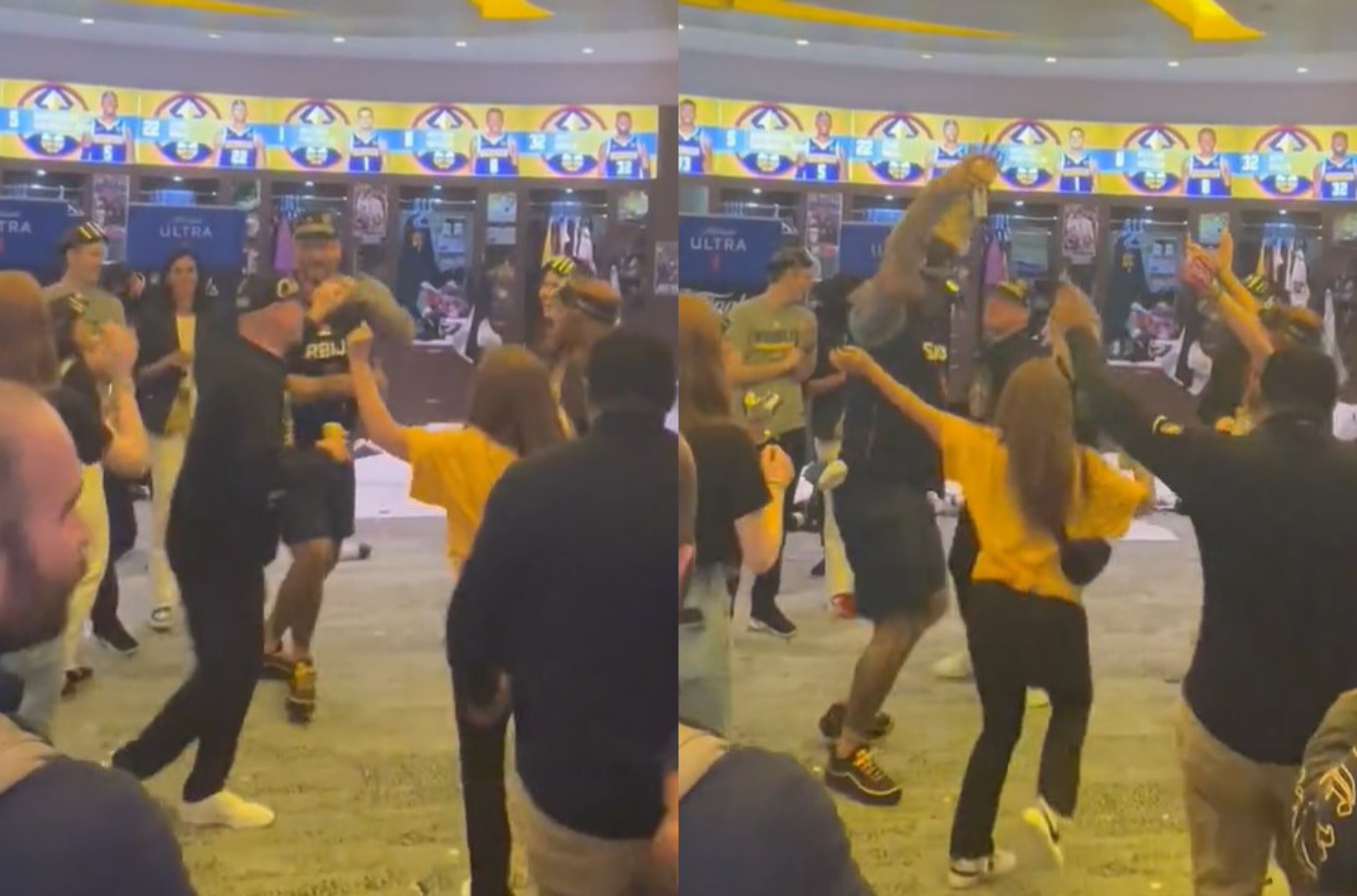 JOKIĆI NAPRAVILI ŠOU U DENVERU! Grmi Aca Lukas: Trener Maloun zađuskao uz srpske narodnjake (VIDEO)