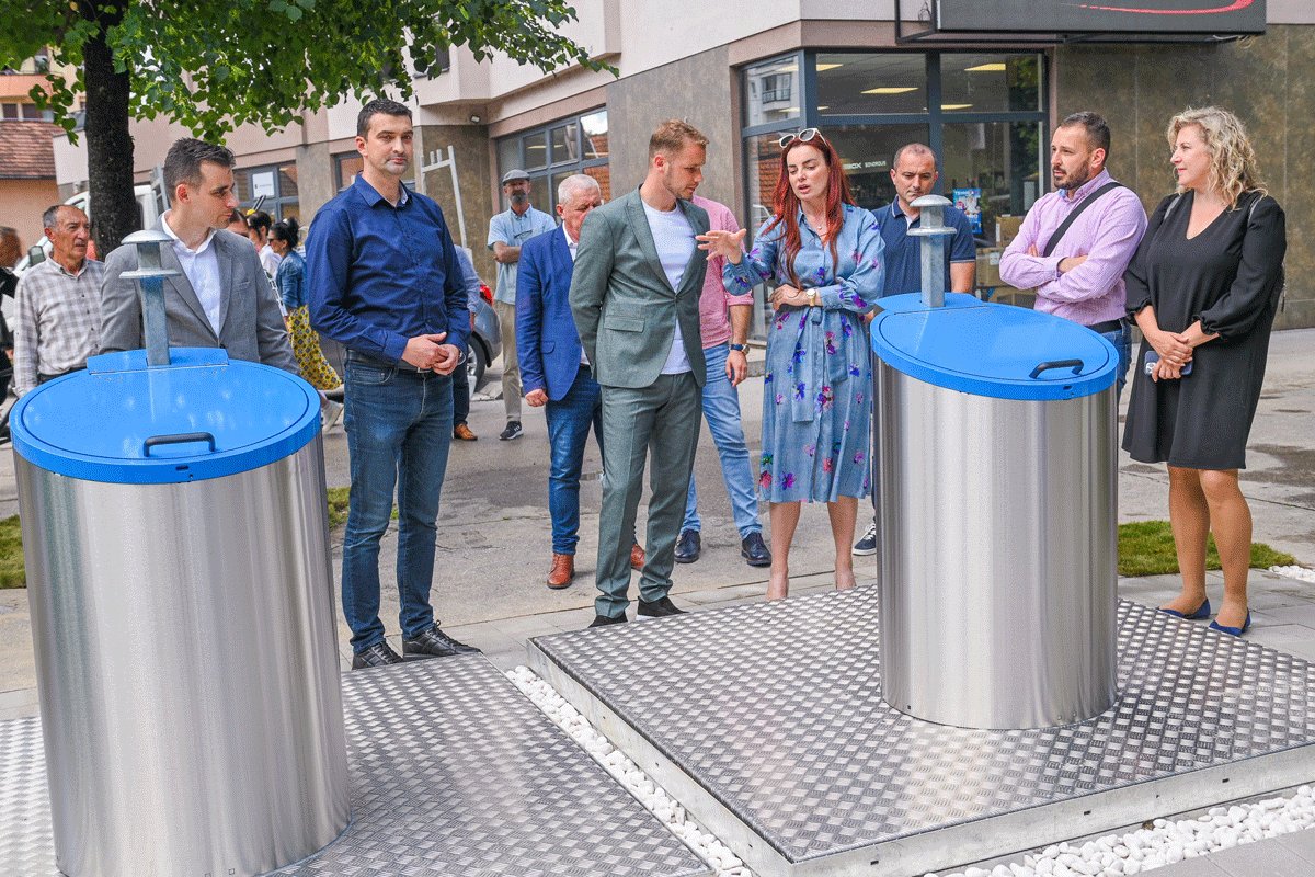 NASTAVLJENA AKCIJA Podzemni i nadzemni kontejneri na još tri lokacije u Banjaluci