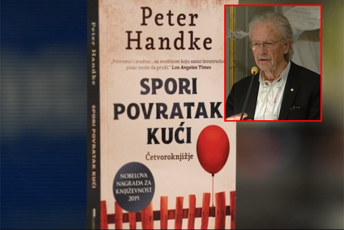 Promovisana knjiga "Spori povratak kući" Petera Handkea