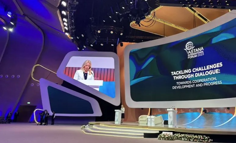 Cvijanovićeva na forumu u Astani: Multilateralna diplomatija od ključne važnosti (FOTO/VIDEO)