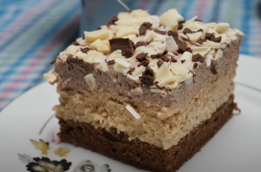 ČOKOLADNE PLAZMA KOCKE Slojevi meke kore, preukusnog krema i slatke pavlake
