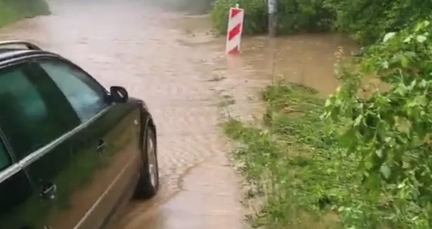 Put prema Čelincu prohodan, povukla se bujična voda