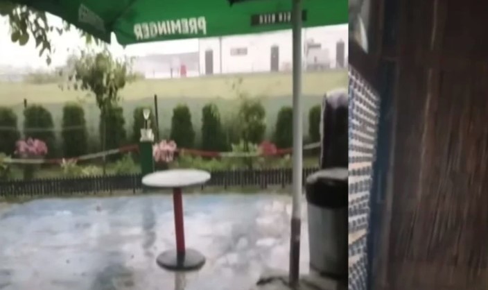OBJAVLJEN SNIMAK UDARA GROMA Snažno nevrijeme pogodilo Bihać