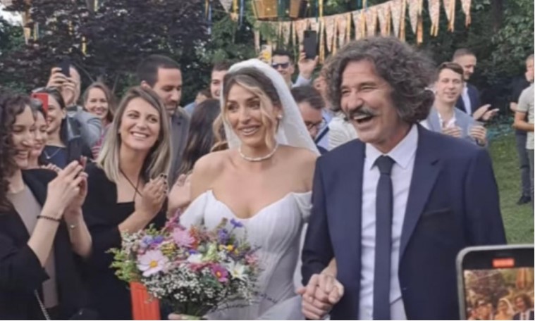 UDALA SE KĆERKA GAGIJA JOVANOVIĆA Glumac zaplakao vodeći mladu ka budućem suprugu (FOTO)
