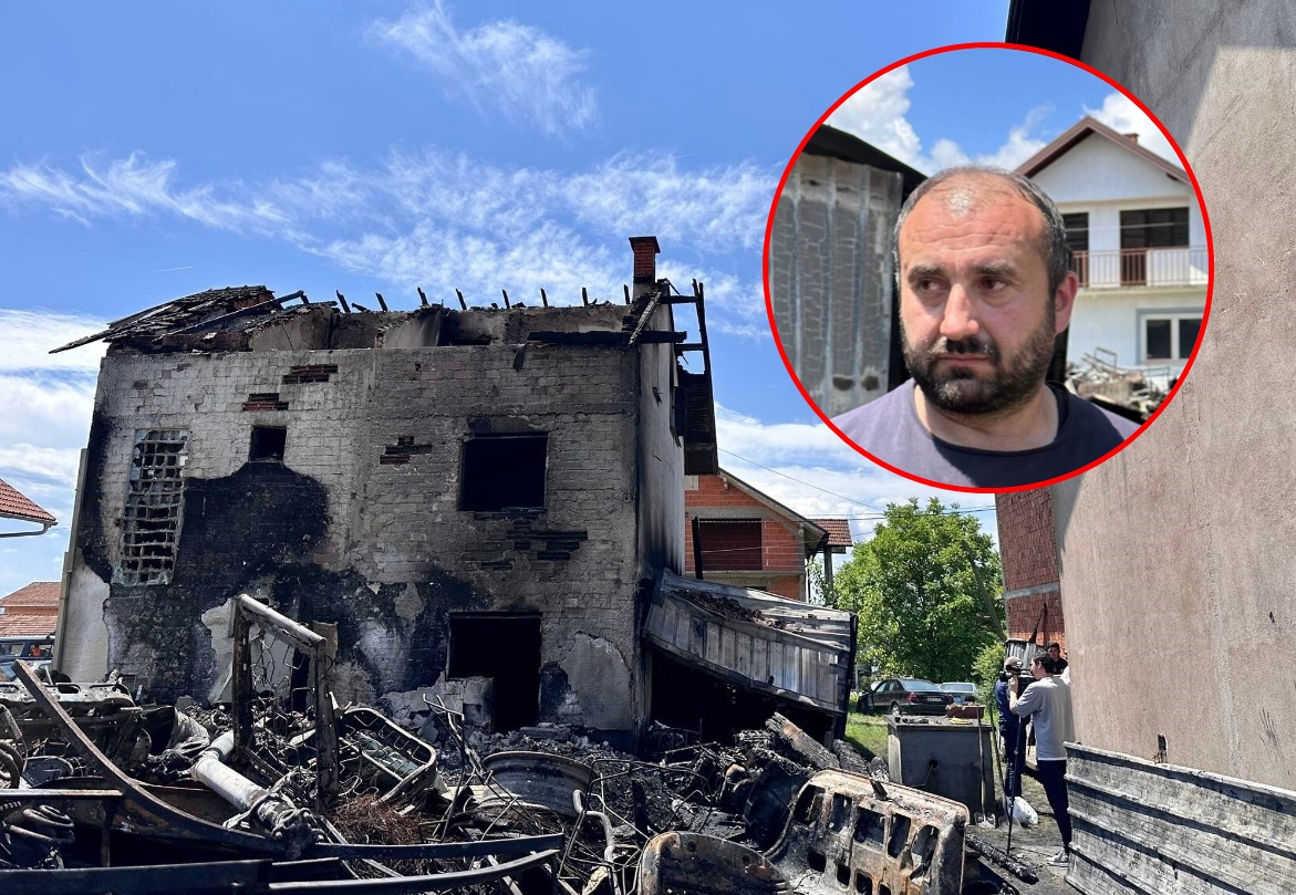 PORODICA DOBRIĆ OSTALA BEZ SVEGA Poznat uzrok požara u automehaničarskoj radionici, izgorjela kuća i 9 automobila (FOTO)
