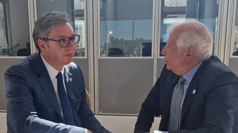 Novi sastanak Vučića sa Boreljom i Lajčakom