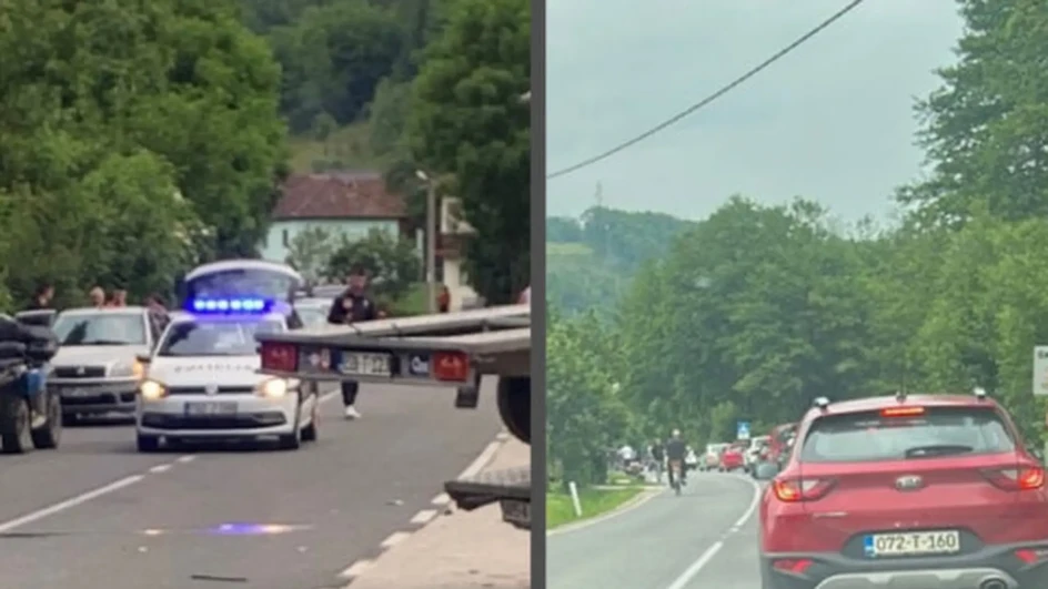 TEŠKA SAOBRAĆAJKA KOD FOJNICE Dva mladića teško povrijeđena, hitno prevezeni na KCUS