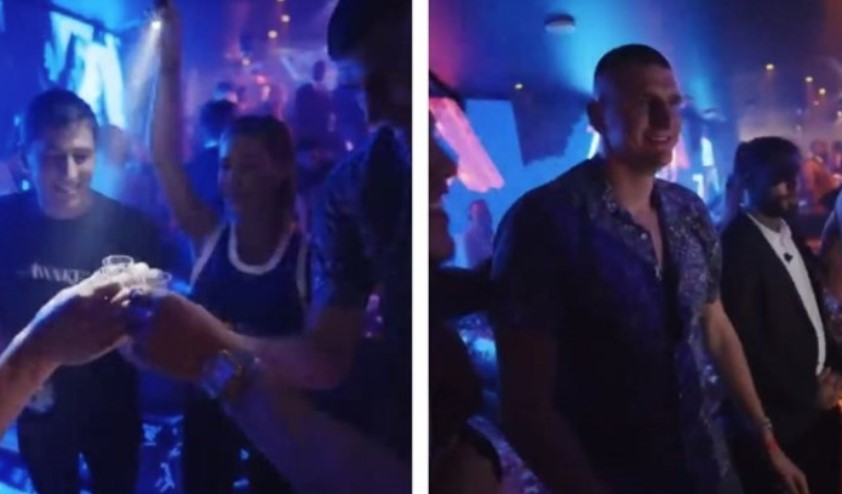 NI SLAVLJE U LAS VEGASU NE MOŽE PROĆI BEZ RAKIJE Pogledajte kako Jokić i saigrači "salijevaju" balkansku "maksuziju" (VIDEO)