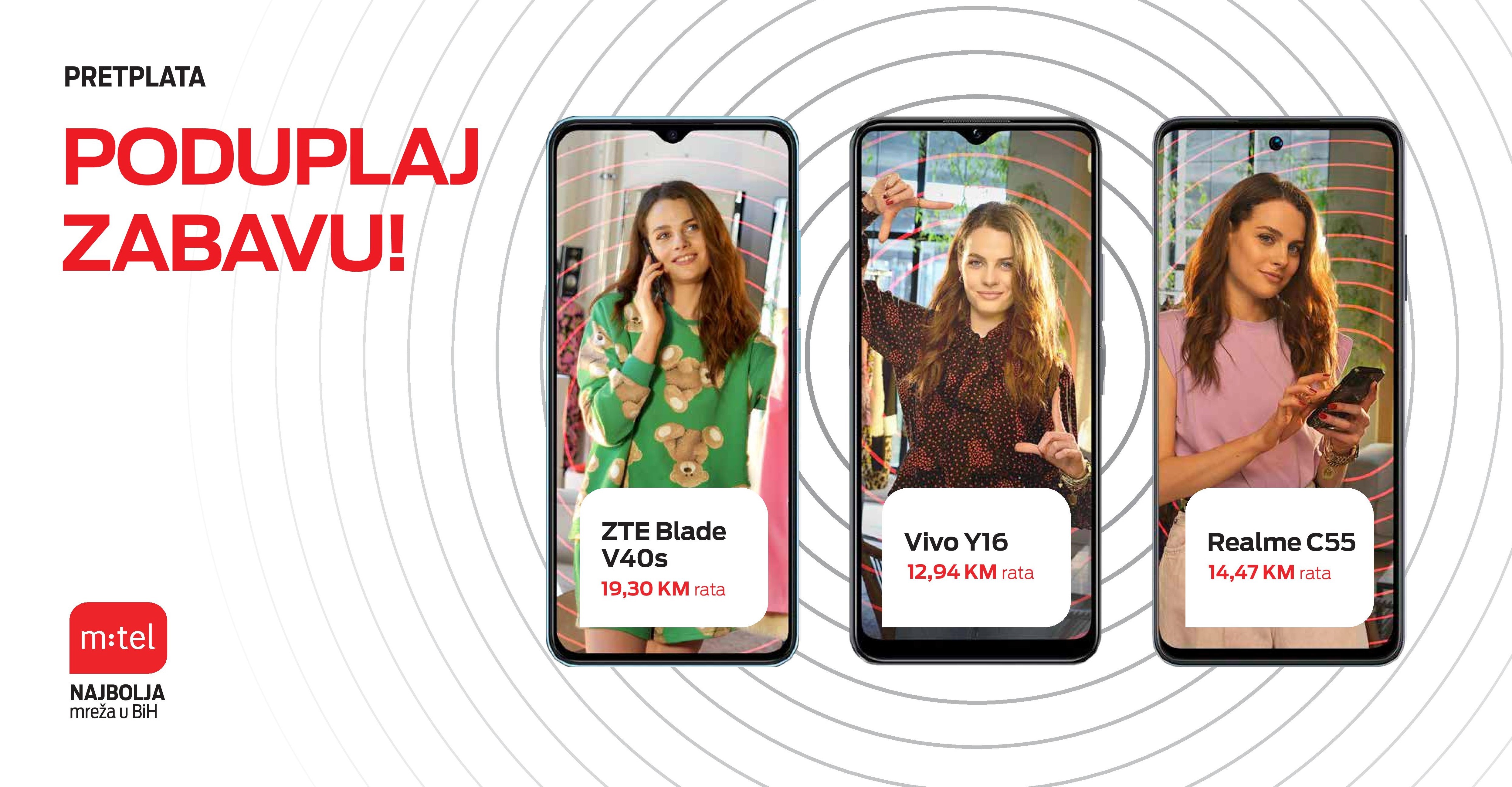 Dupli net uz telefone na rate za duplu zabavu!