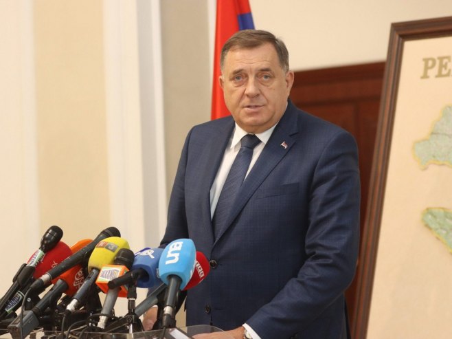 "OZBILJAN INTELEKTUALAC" Dodik: Crnadak oštrouman čovjek - po njegovom Britanci su naoružani, a mi bez oružja (FOTO)