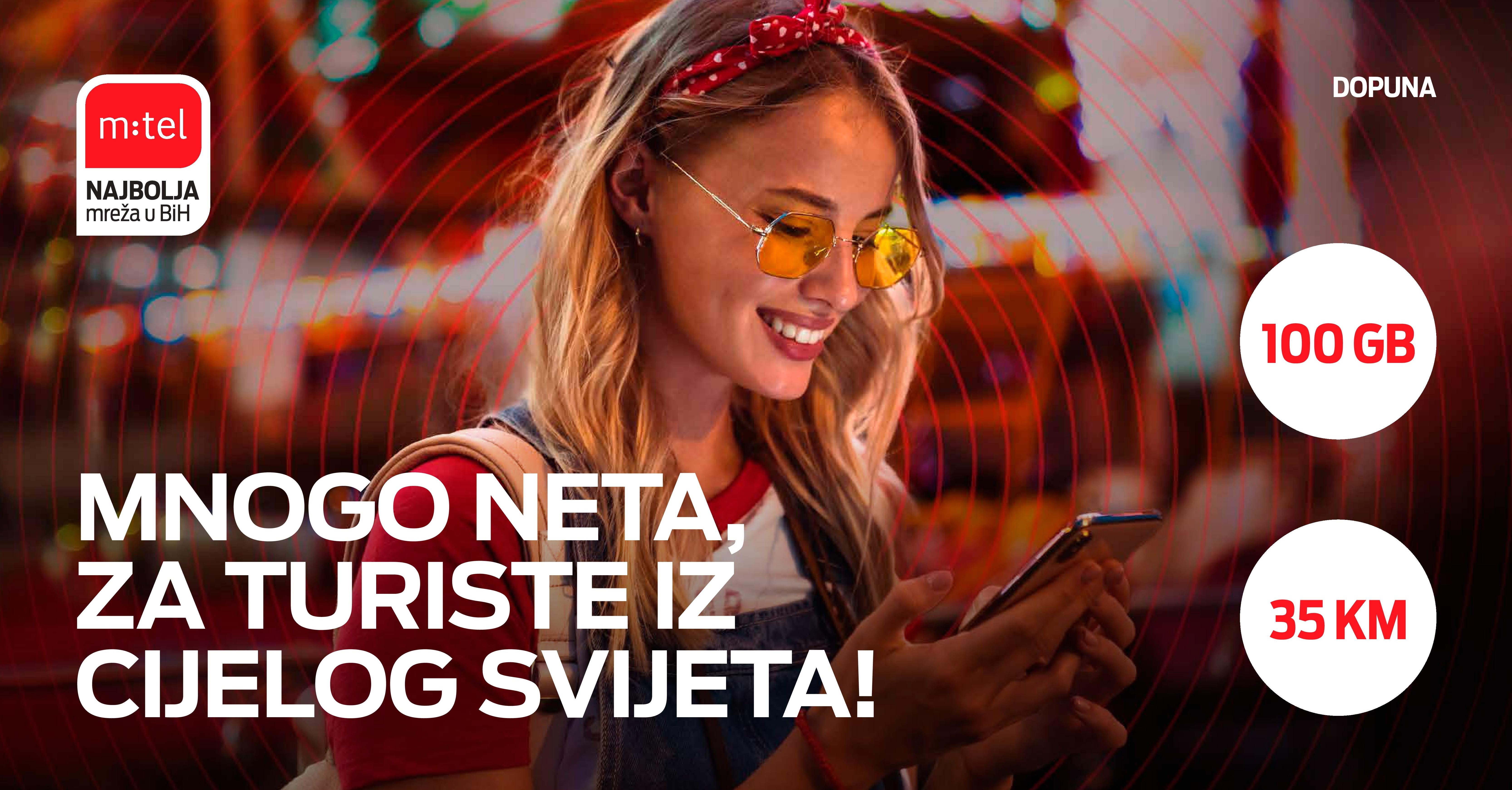 Iskoristi super ponudu neta za turiste iz cijelog svijeta
