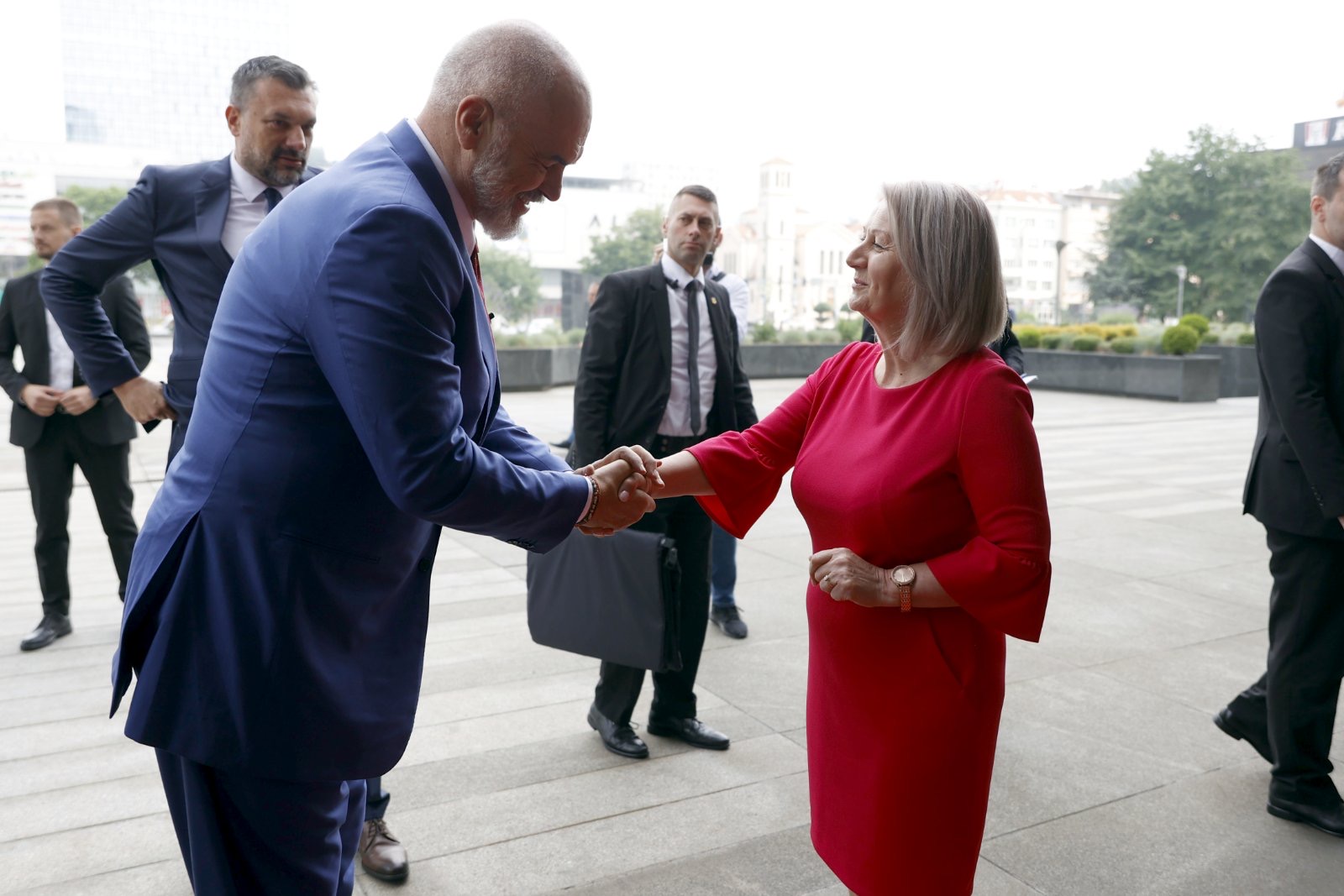 RADNA POSJETA BiH Edi Rama stigao u Sarajevo (FOTO)