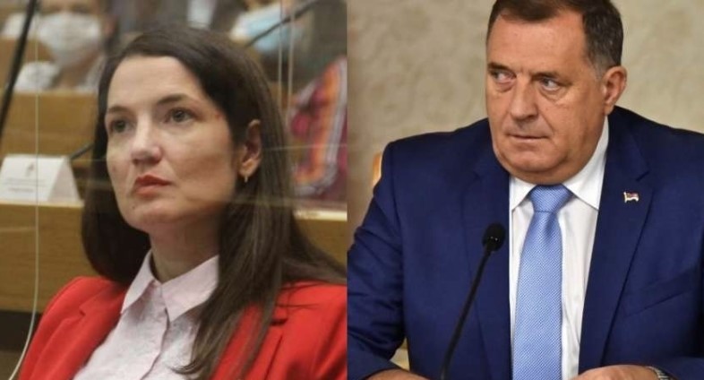 "RAT" NA MREŽAMA Trivićeva tvrdi da Dodik traži tajni sastanak, on joj poručio da izmišlja