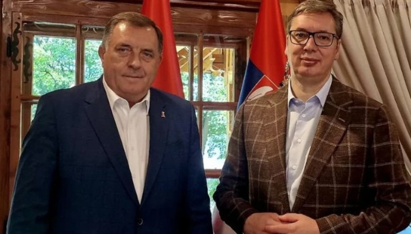 SASTANAK DODIKA I VUČIĆA "Organizujemo skup svih državnih organa Srbije i Srpske"