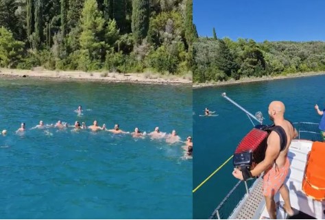 OVO IMA SAMO KOD NAS Turisti opleli kolce u moru, Grandova zvijezda ostala u šoku (VIDEO)