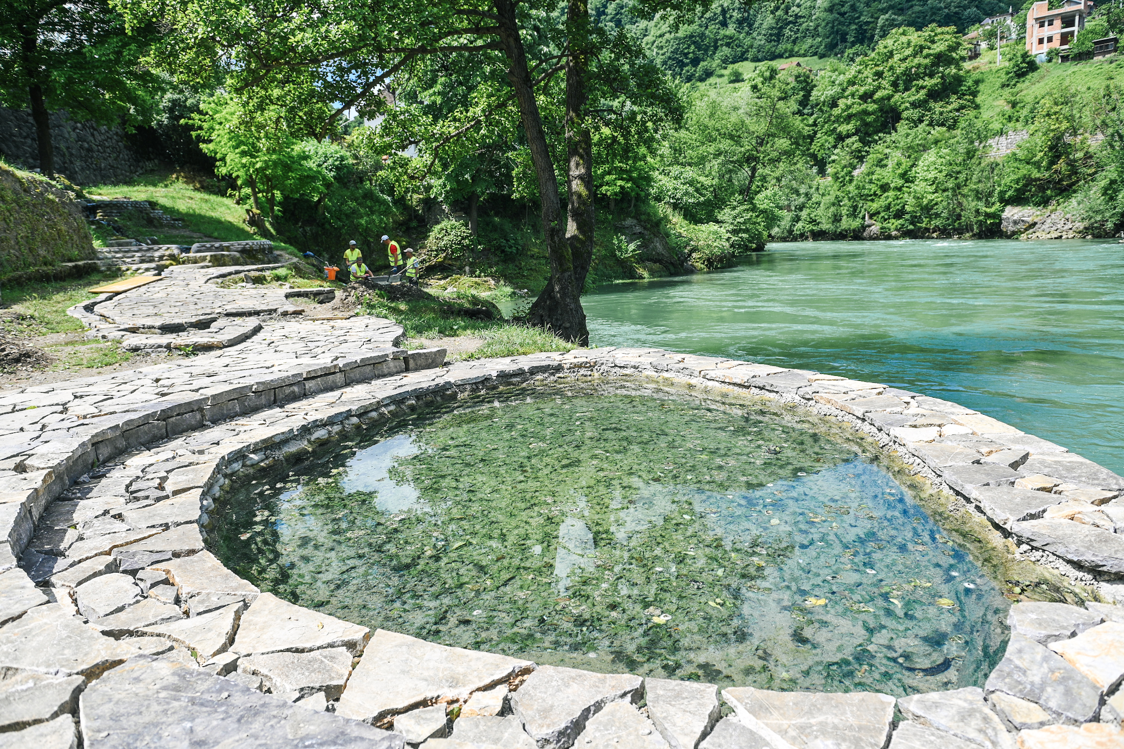 Jedno od omiljenih mjesta na kojima Banjalučani provode ljeto: Poznato vrijeme otvaranja novouređene plaže „Vrućica“