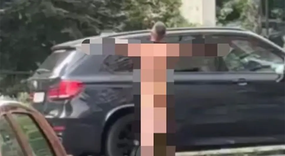 PO KO ZNA KOJI PUT Potpuno go muškarac šetao ulicama (FOTO)