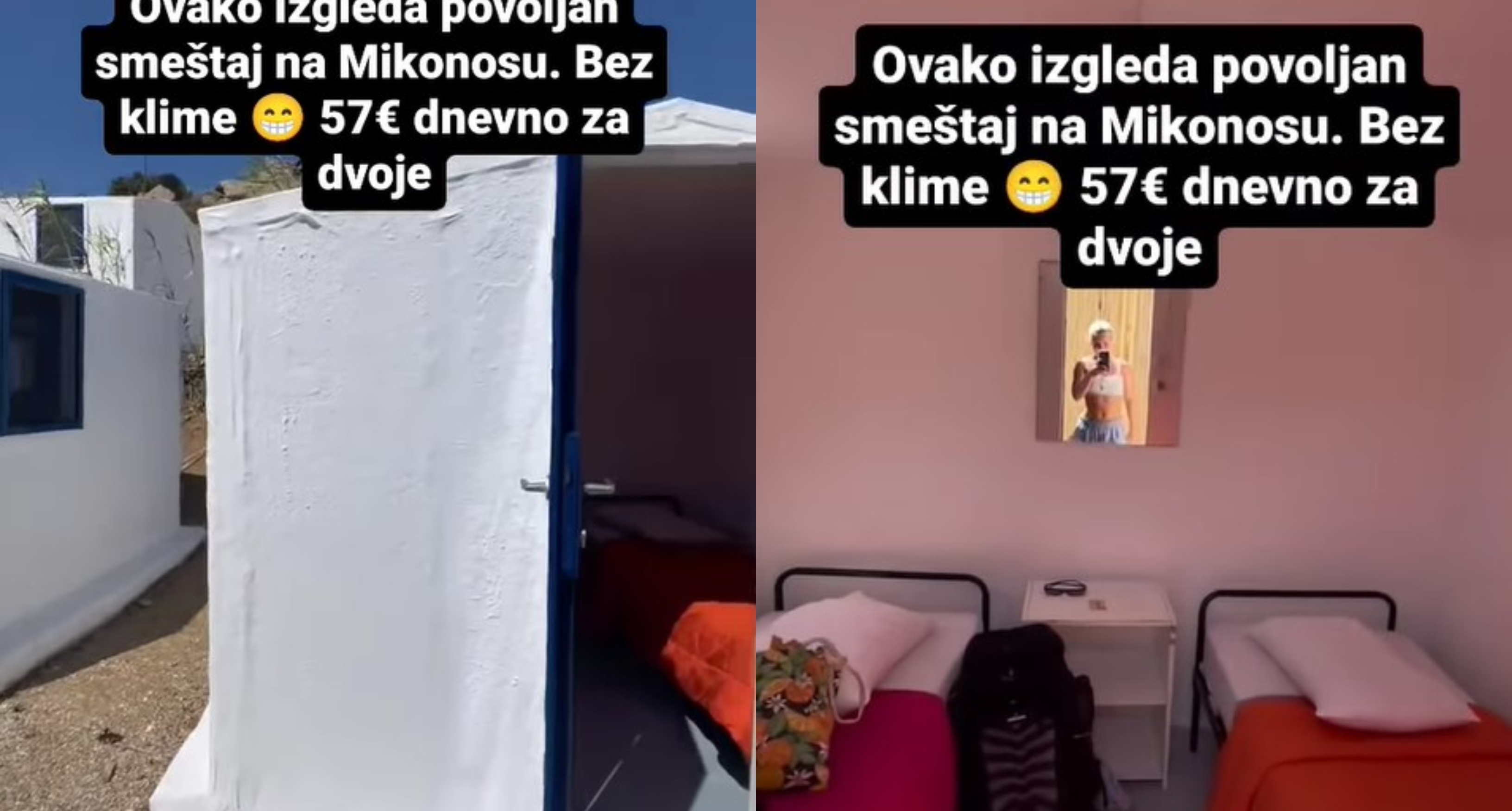 TURISTI BIJESNI "Šupa" na popularnom evropskom ostrvu dnevno košta preko 100 KM (VIDEO)