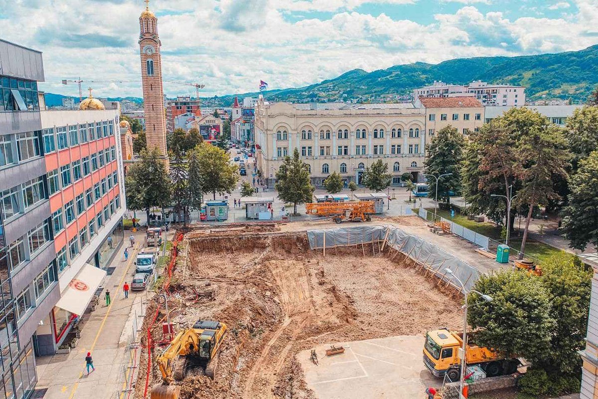 Niče nova ulica kod hotela "Bosna" u Banjaluci: Gradonačelnik najavio niz projekata