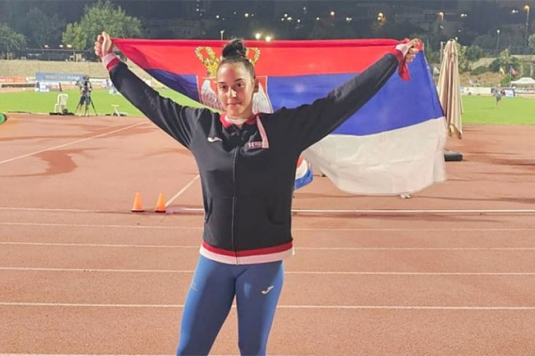 Srpska atletičarka Adriana Vilagoš osvojila zlato u bacanju koplja