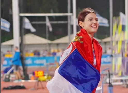 ZLATO ZA MLADU ANGELINU TOPIĆ Srpska atletičarka briljirala u Dohi
