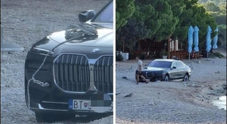 SKUPOCJENI BMW „NASUKAO“ NA PLAŽI Tu nije kraj glupostima koje je napravio vozač ove bijesne mašine (FOTO)