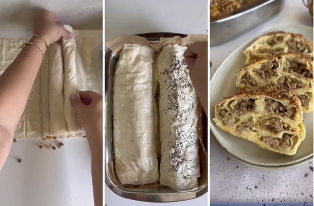 BUREK NA NETRADICIONALAN NAČIN Hrskav izvana, mekan iznutra