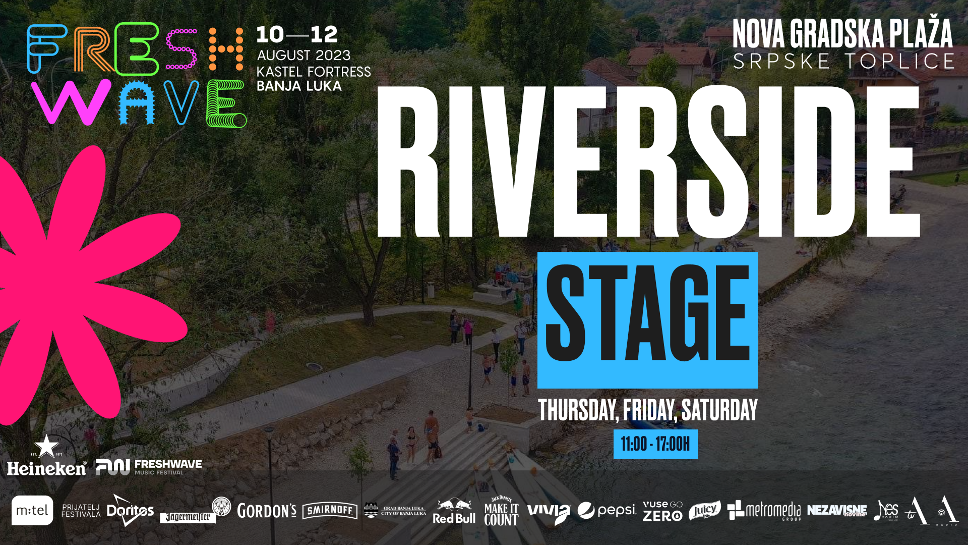 SVI PRAVAC NA OBALU VRBASA! Freshwave ekipa spremila je iznenađenje na Riverside stejdžu