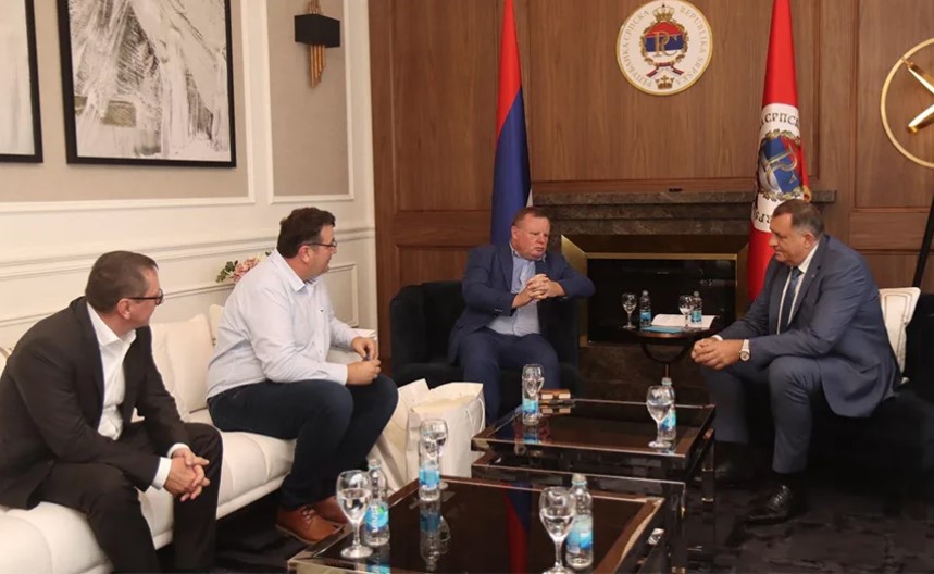 DODIK SA DELEGACIJOM "CELEKSA” Spremnost za svaku vrstu pomoći