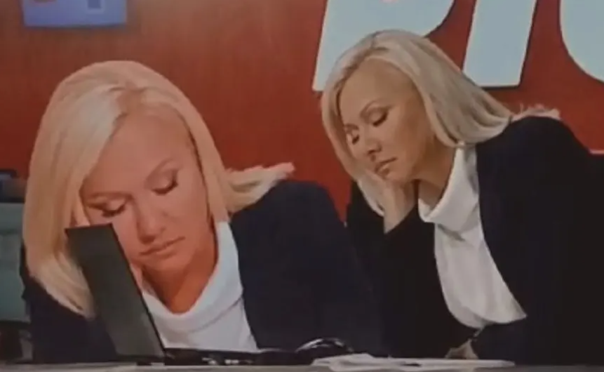 SMIJEŠNA SITUACIJA Voditeljka RTS-a "odrijemala" u studiju