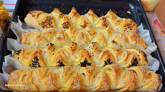 ROLNICE-KIFLICE UKUSNIJE OD PECIVA U PEKARI Dekorativne i tako slasne (VIDEO)