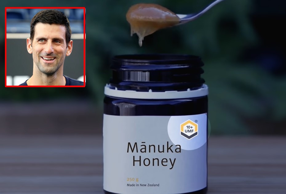 NOVAK ĐOKOVIĆ OBOŽAVA NAJSKUPLJI MED NA SVIJETU Svega 500 grama košta više od 260 maraka
