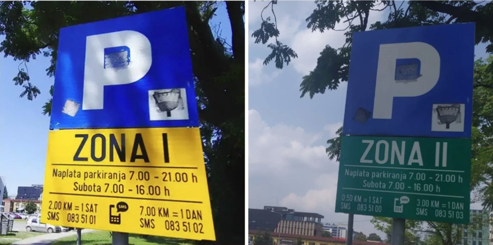 VRAĆENE STARE ZONE I STARE CIJENE PARKINGA Besplatan, ali se može platiti?
