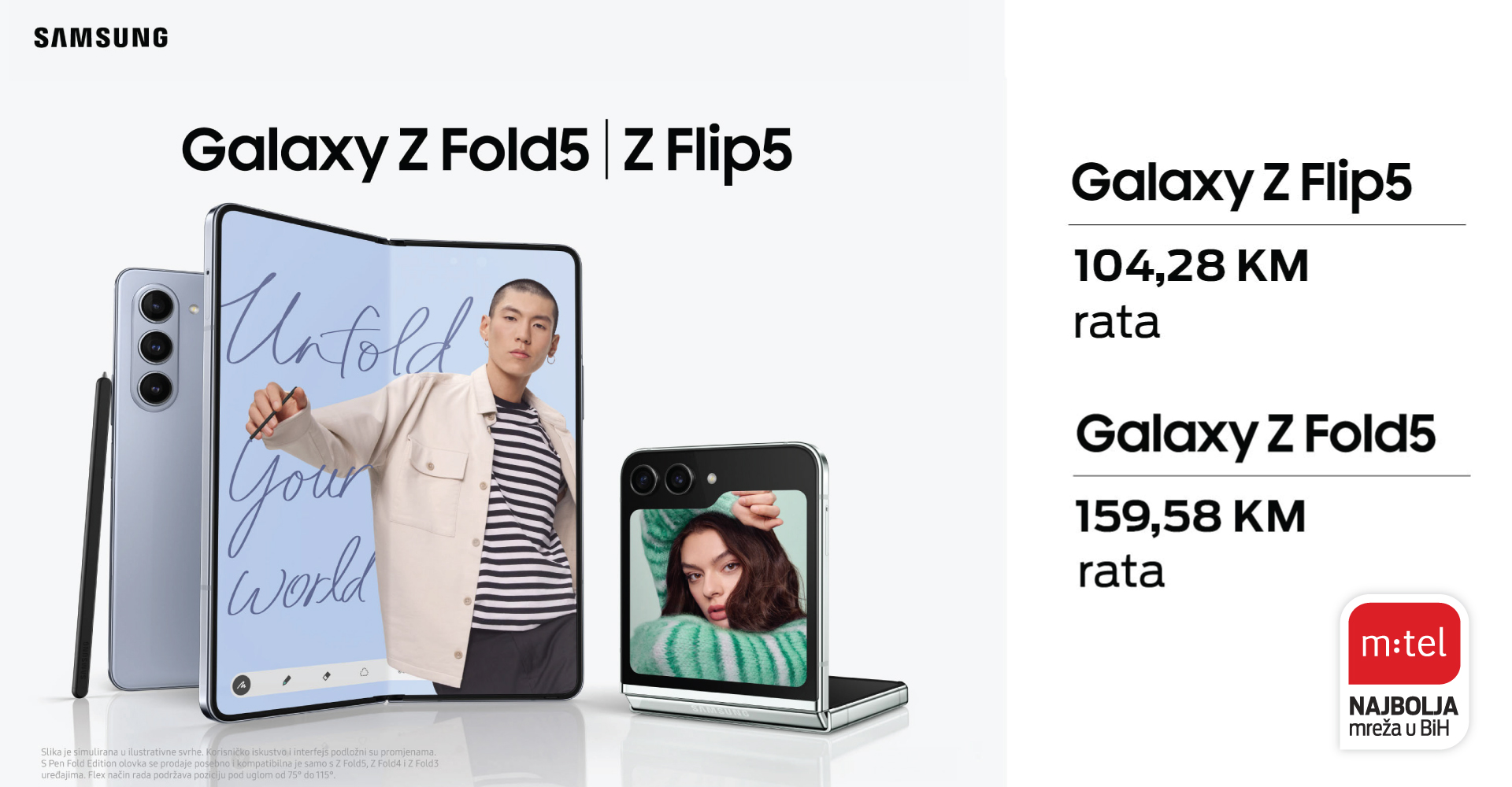 Upoznajte Samsung Galaxy Z Flip5 – novu zvijezu m:tel ponude