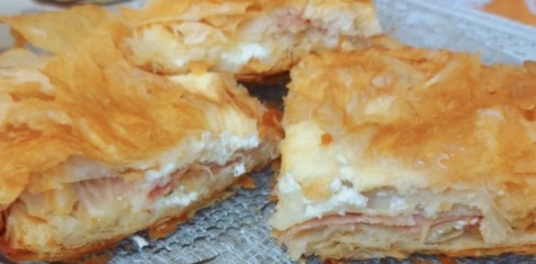 Hrskavo i ukusno: Šunka sir burek
