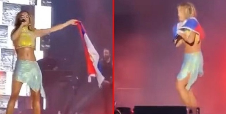 MREŽE GORE NAKON ŠTO SE RITA ORA OGRNULA SRPSKOM ZASTAVOM Kratko i jasno: Rođena je 1990. u Srbiji!