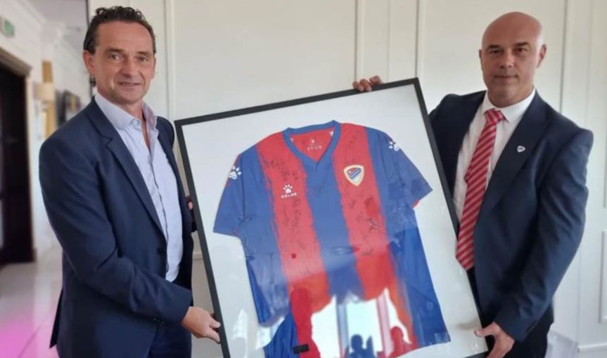 PRIGODAN DOČEK Borac uzvratio gostoprimstvo Austriji