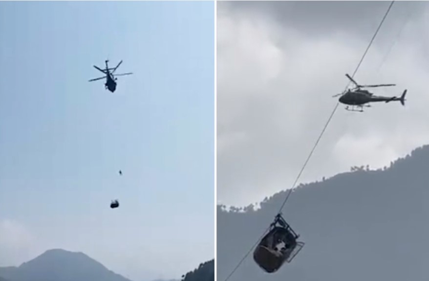 KRAJ DRAME U PAKISTANU Spaseni svi putnici iz žičare koja je satima visila iznad provalije (VIDEO)