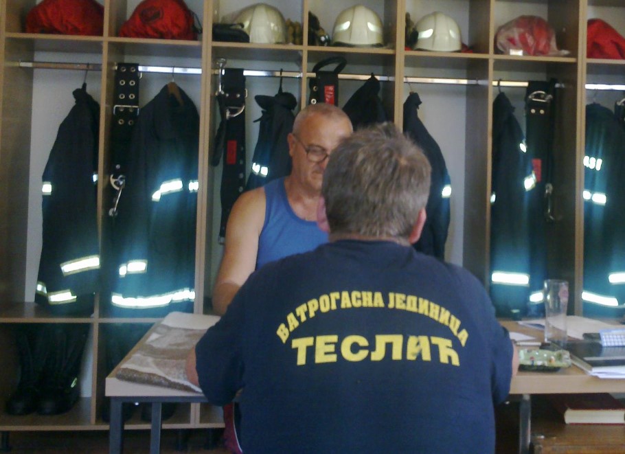 BUKTINJA U TESLIĆU Izgorjeli pomoćni objekti