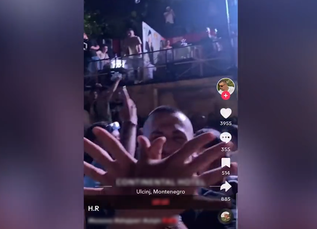 SKANDAL U CRNOJ GORI Usred diskoteke psovali Srbima majku i uzvikivali „UČK“ (VIDEO)
