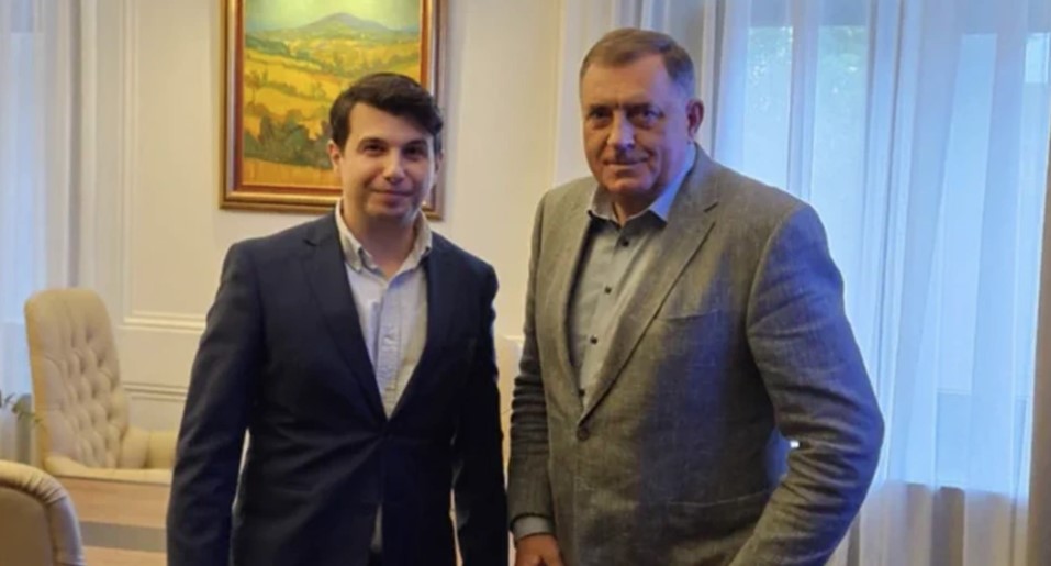 O POLOŽAJU NAŠEG NARODA Dodik razgovarao sa mladim preduzetnikom iz Švedske (FOTO)