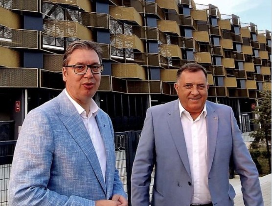 Dodik: Banjaluka će tek da gradi stadion kakav je dobio Leskovac