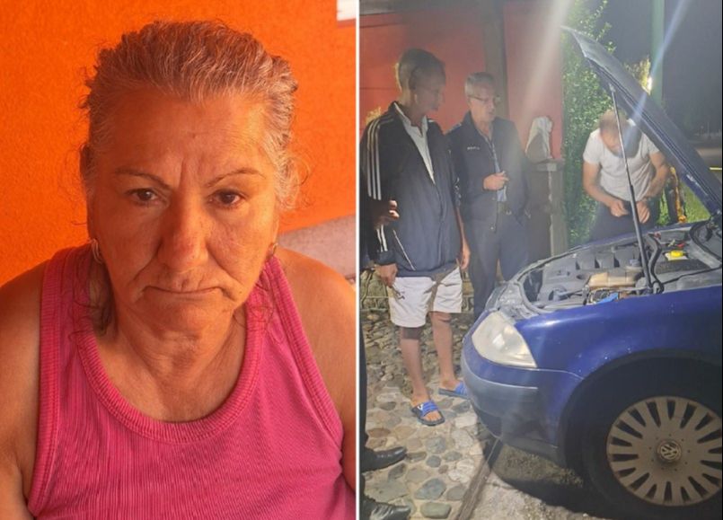 DRAMA U ŽIVINICAMA Bačen molotovljev koktel na auto, porodica gasila požar (VIDEO)