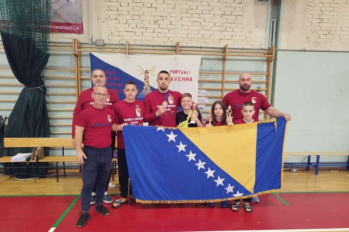 Rvači Bosne osvojili tri zlata i srebro u Italiji