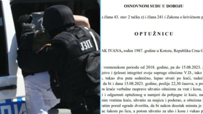 DOBOJLIJI PRODUŽEN PRITVOR Suprugu krvnički udarao pred njihovom djecom: „Jesi li gledala snimak iz Gradačca“